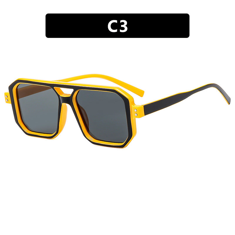 Damen geometrische Premium-Brille Karnz