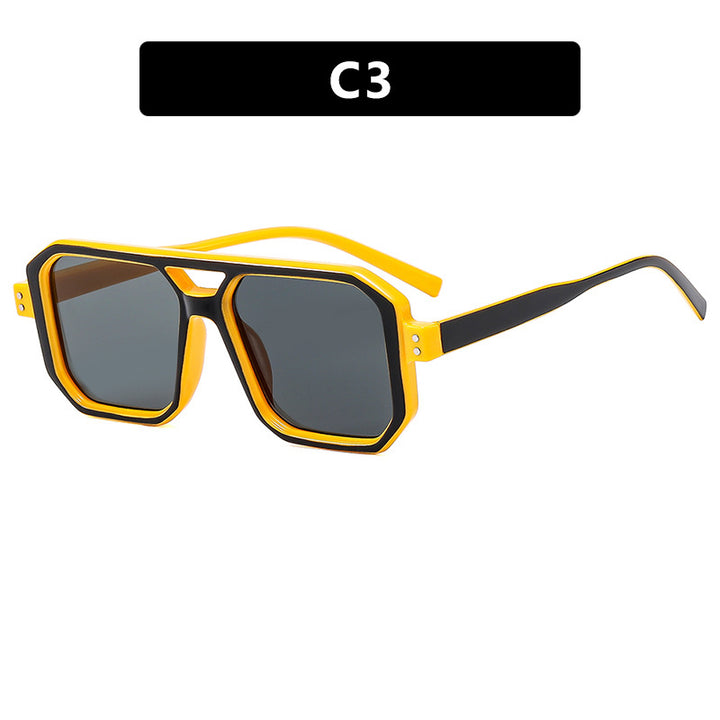 Damen geometrische Premium-Brille Karnz