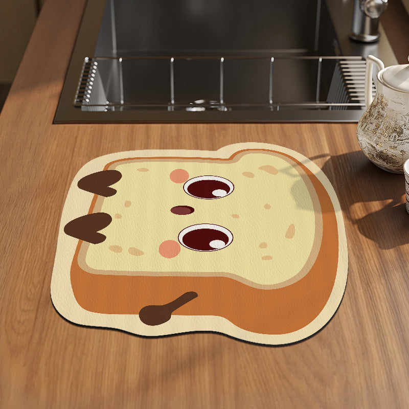 Cute Donut-Shaped Non‑Slip Heat-Resistant Table Placemat