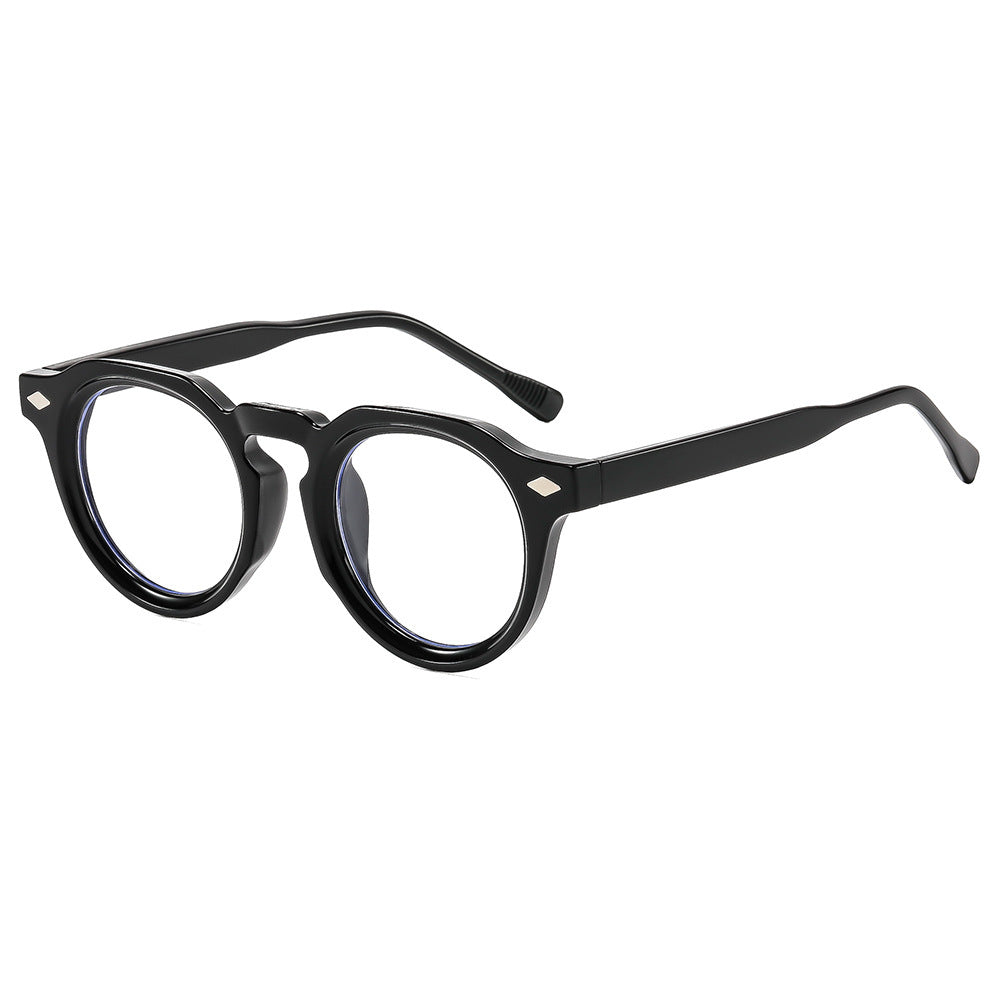 Retro-inspirierte runde Rahmen Sonnenbrille Karnz