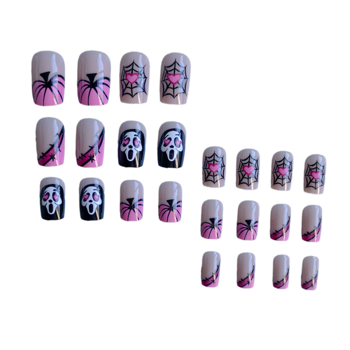 Halloween-Themen Press-On Nagel Set Karnz