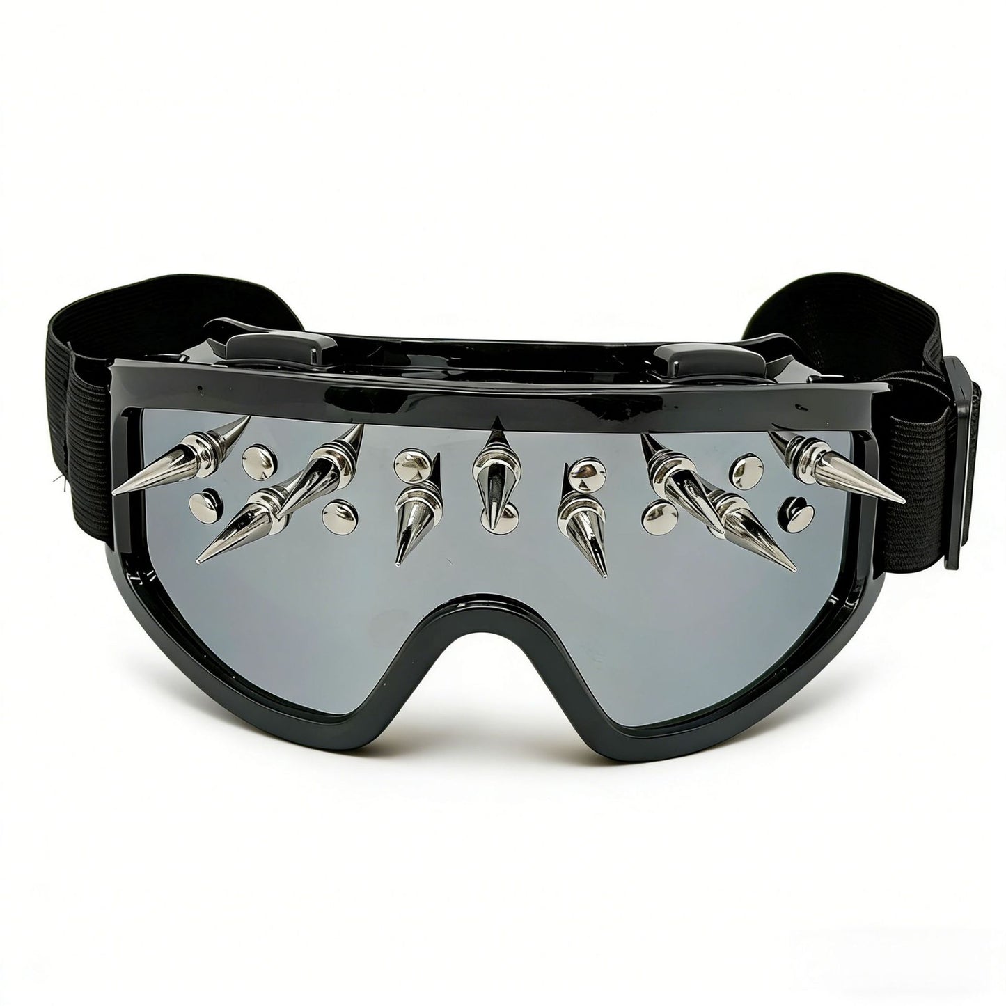 Damen Sportliche Schutzbrille mit Punk-inspiriertem Design Karnz