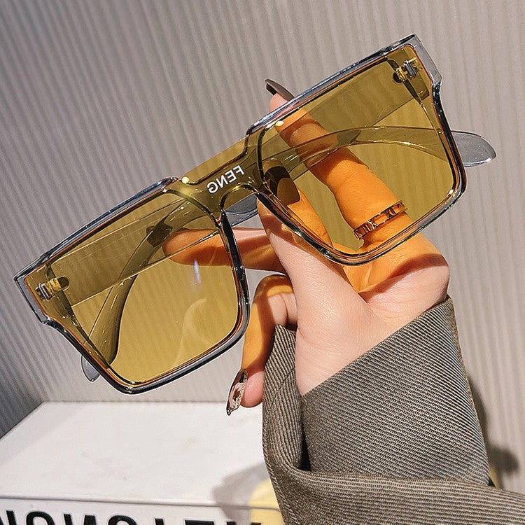 Damen modische quadratische Sonnenbrille mit robustem Rahmen und hohem Tragekomfort Karnz