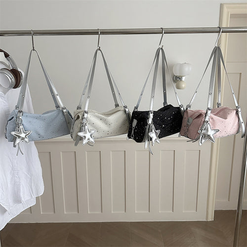 Stern-Verzierte Handheld Sling Bag