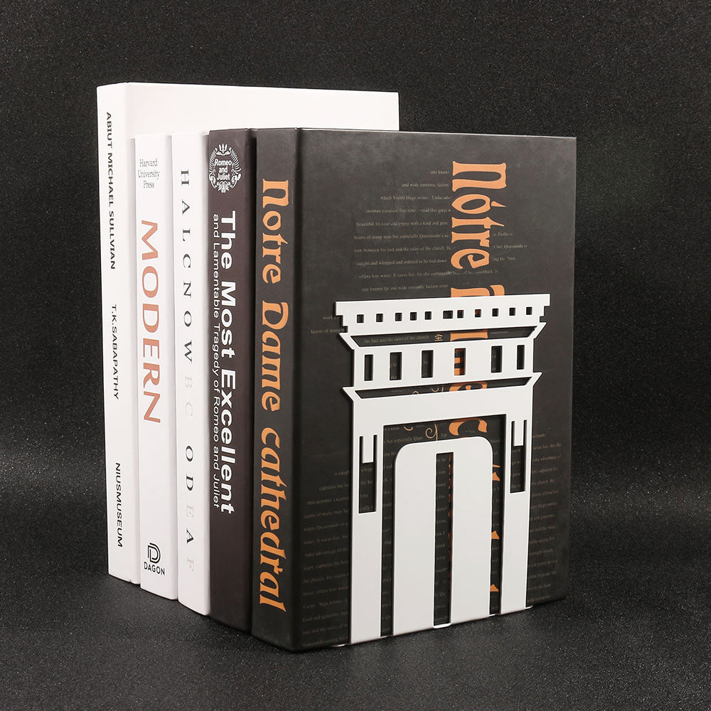 Künstlerische Architektonische Buchstützen