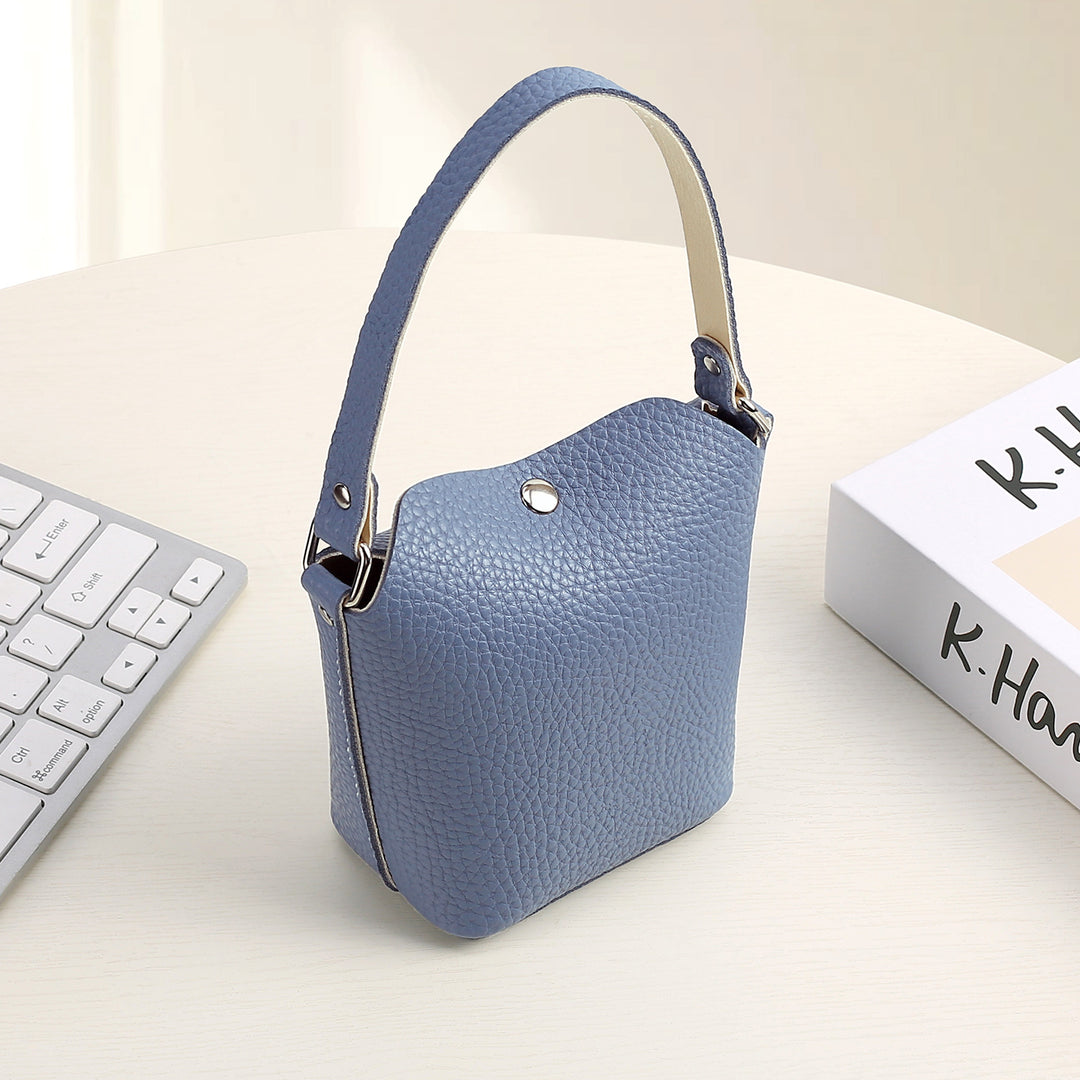 Mini Texturierte Handtasche