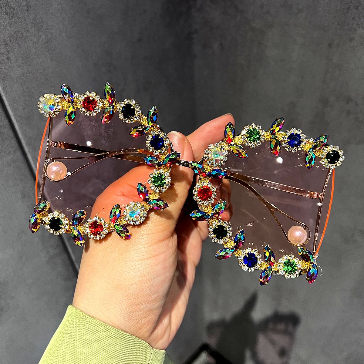 Damen Trendige Sonnenbrille Karnz