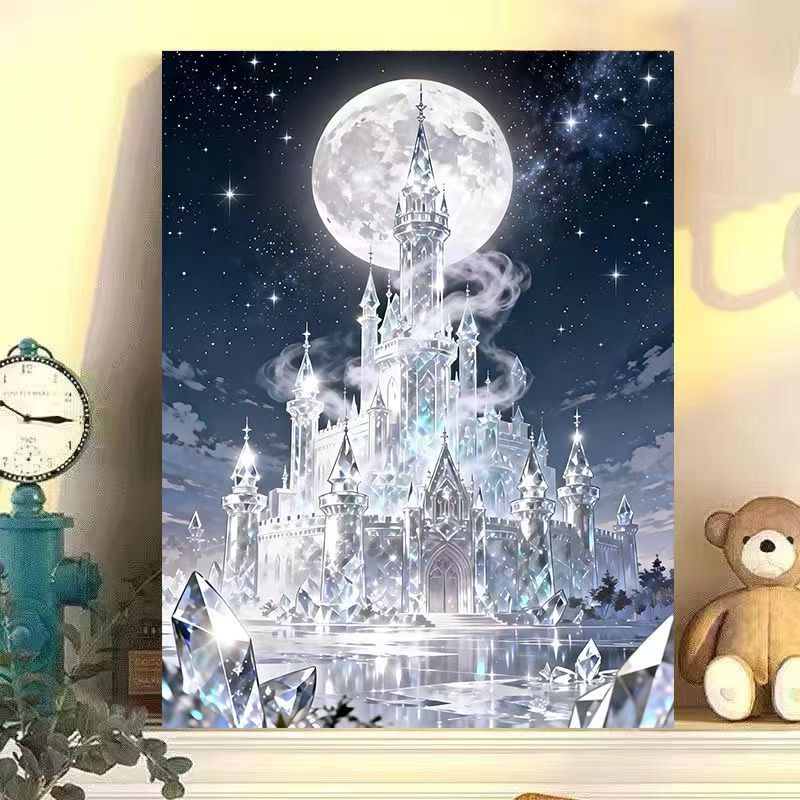 Fantasy Castle Wandkunst Karnz