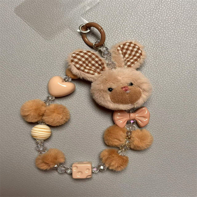 Niedlicher Hasen-Themen Charm Schlüsselanhänger Karnz
