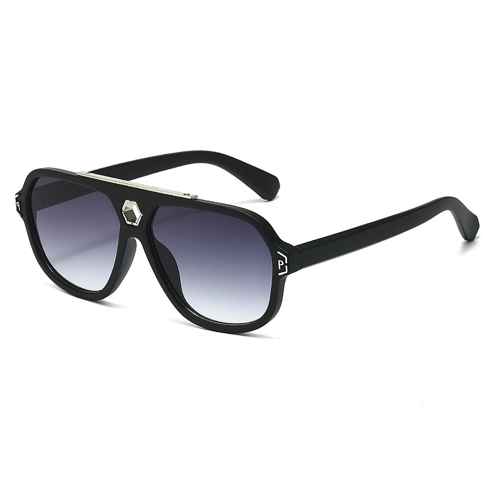 Statement Geometrische Schildbrille Karnz
