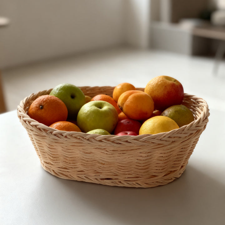 Handgefertigter Geflochtener Obstkorb Karnz