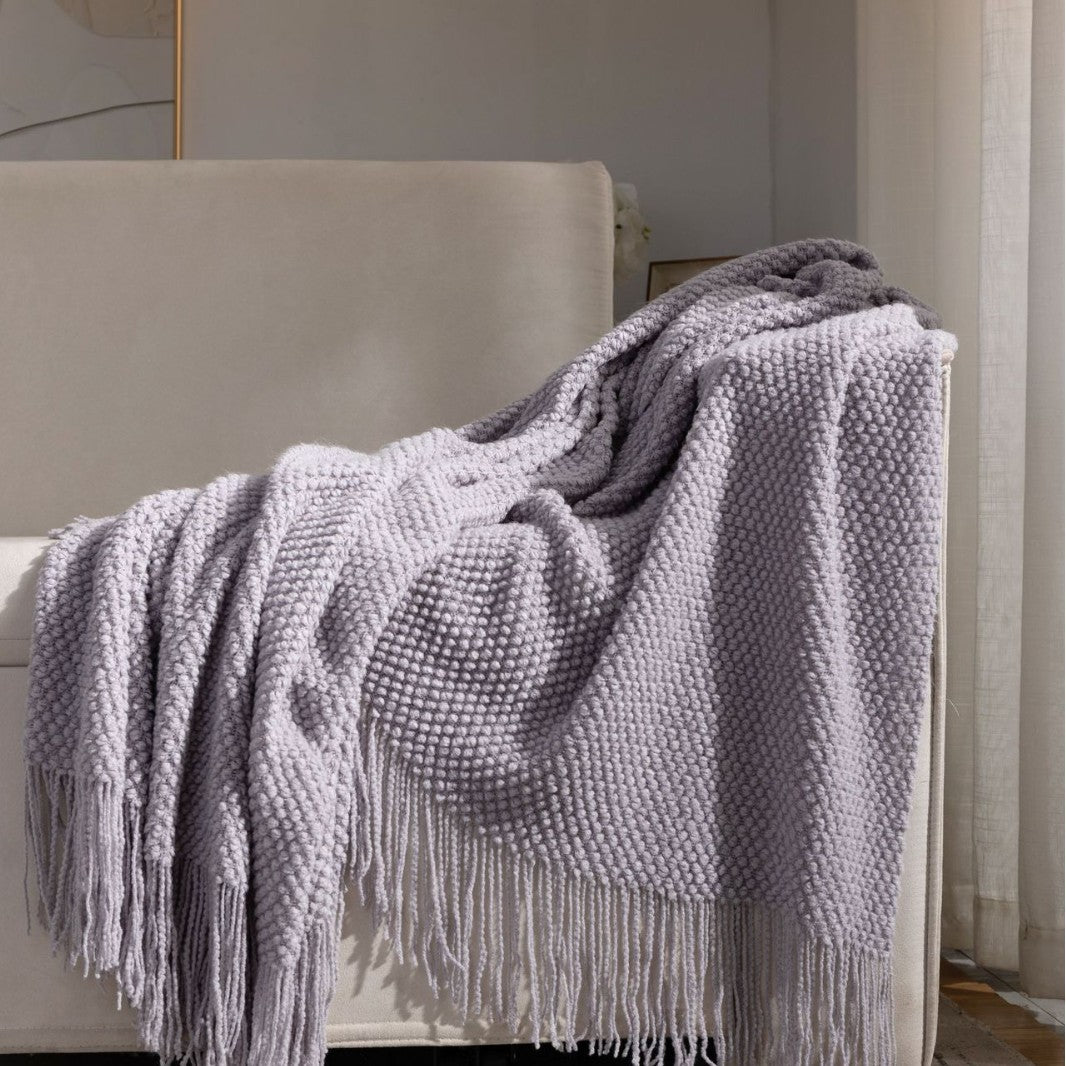 Textured Cozy Wurfdecke