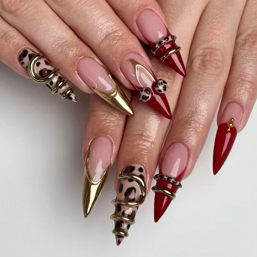 Dekorative Nagelkunst