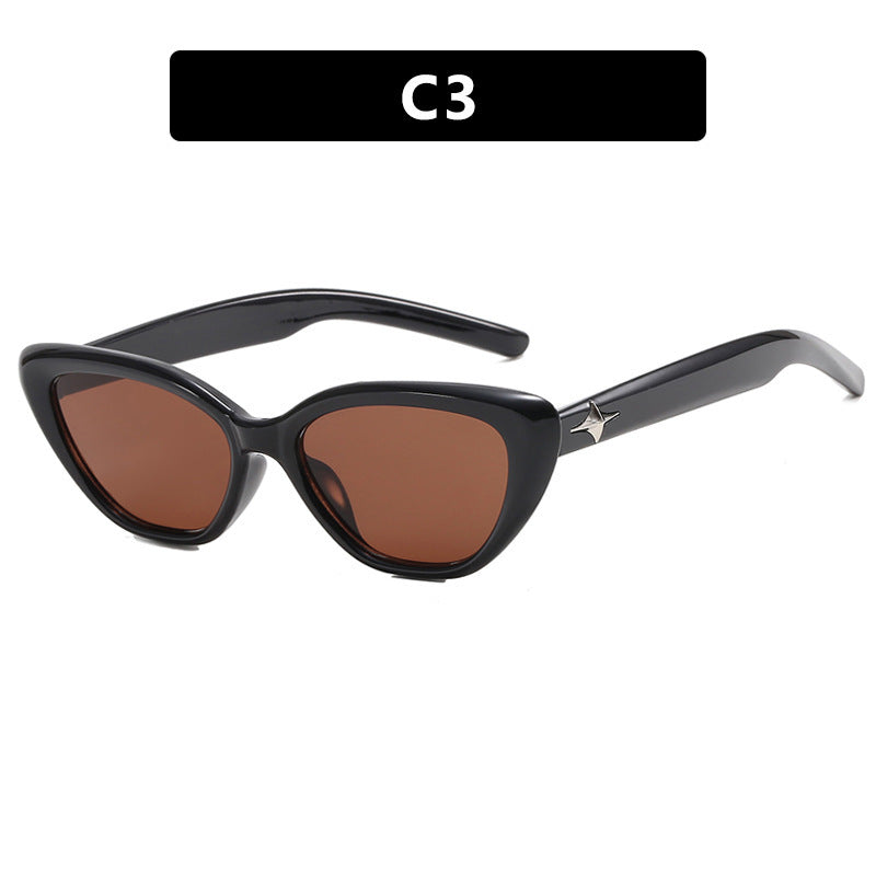 Damen Cat-Eye Sonnenbrille im modernen Design mit stylishem Rahmen Karnz