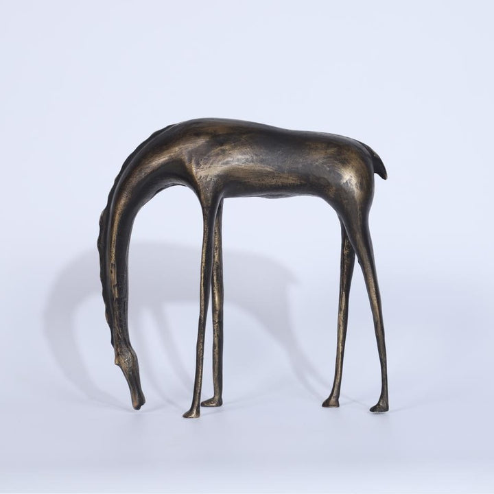 Künstlerische Giraffen Skulptur