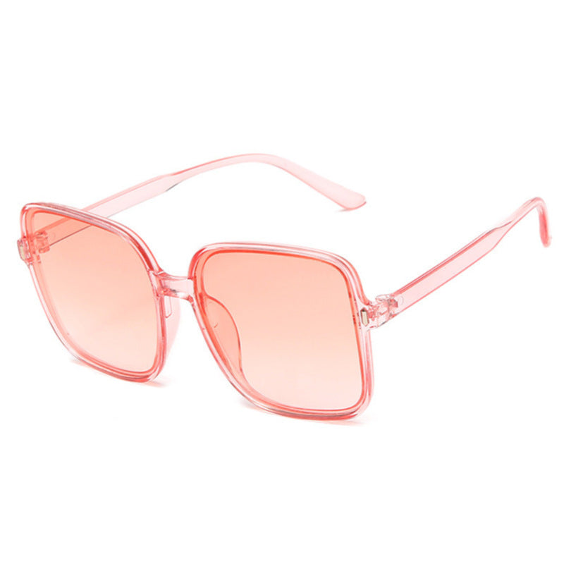 Damen große quadratische Sonnenbrille mit auffälligem Muster Karnz