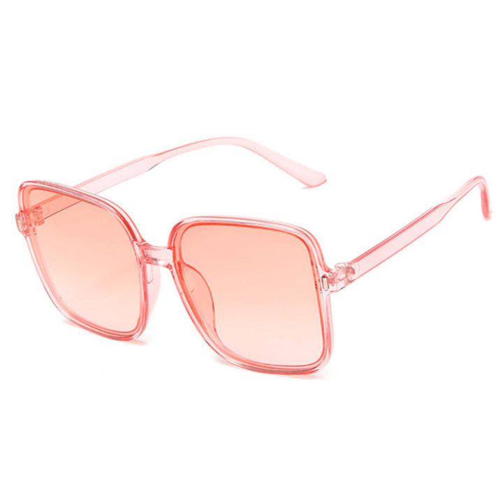 Damen große quadratische Sonnenbrille mit auffälligem Muster Karnz