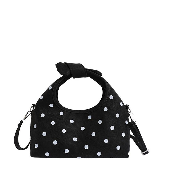 Charmante Punktmuster Handtasche