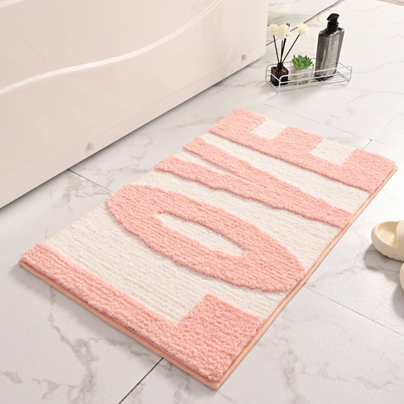 Moderne abstrakte Badematte Karnz