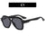 Damen modische Sonnenbrille mit einzigartigem Design und schützendem UV-Filter Karnz