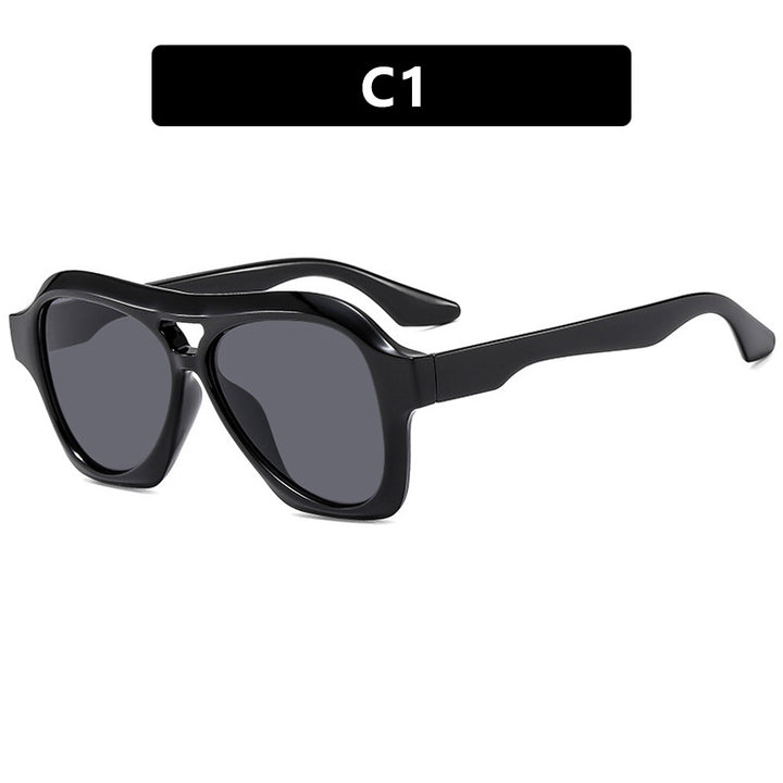 Damen modische Sonnenbrille mit einzigartigem Design und schützendem UV-Filter Karnz