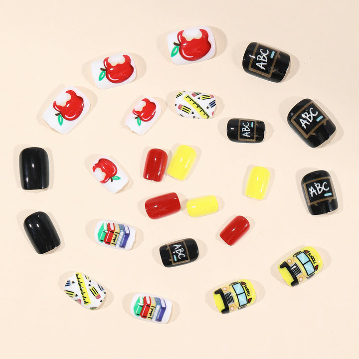 Schul-Themen-Nagelkunst-Set Karnz