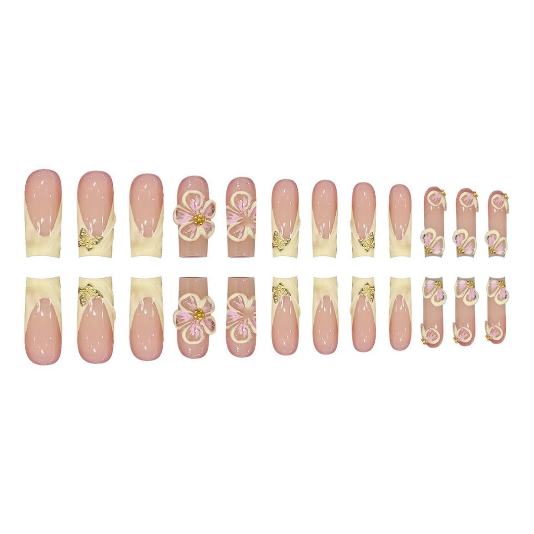 Artistic 3D Floral Nail Art Design Karnz
