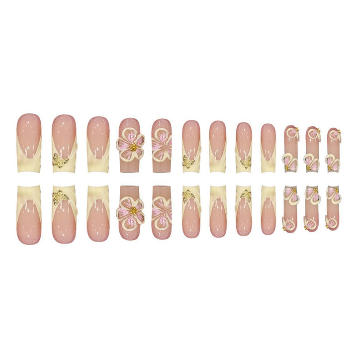 Artistic 3D Floral Nail Art Design Karnz
