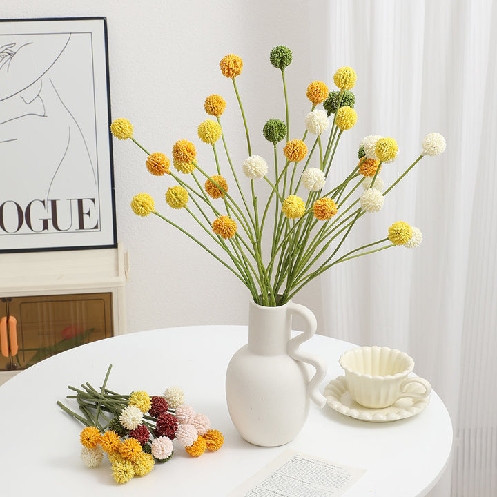 Künstlicher Blumenstängel mit detaillierten Blüten Karnz