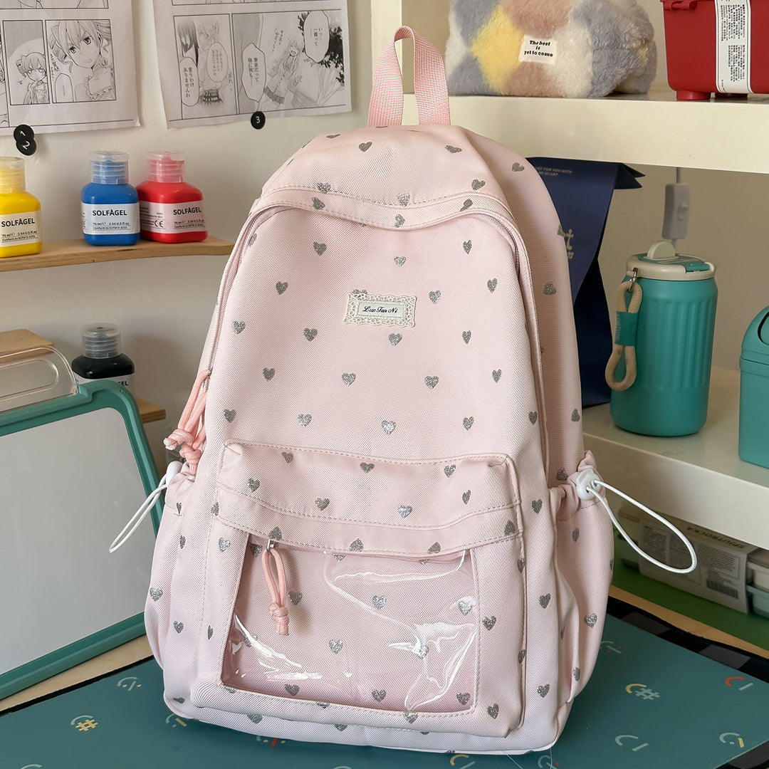 Herz-Druck Stilvolle Rucksack Karnz