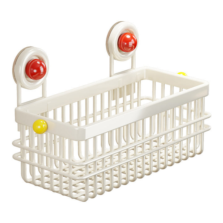 Saugnapf-befestigter belüfteter Badezimmerdusche Caddy Korb Organisator