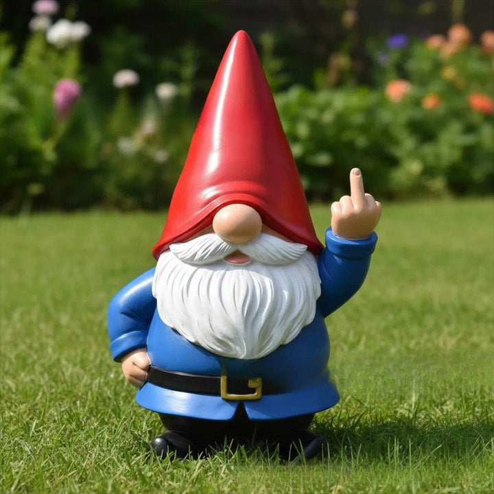 Lustige Gartenzwergfigur Karnz