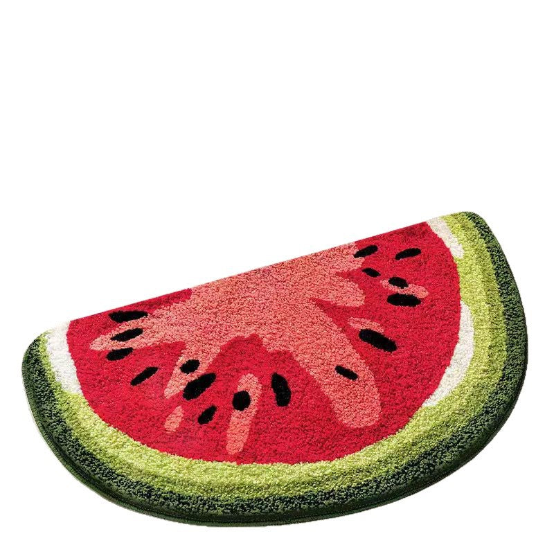 Wassermelonenförmige gemütliche Badematte Karnz