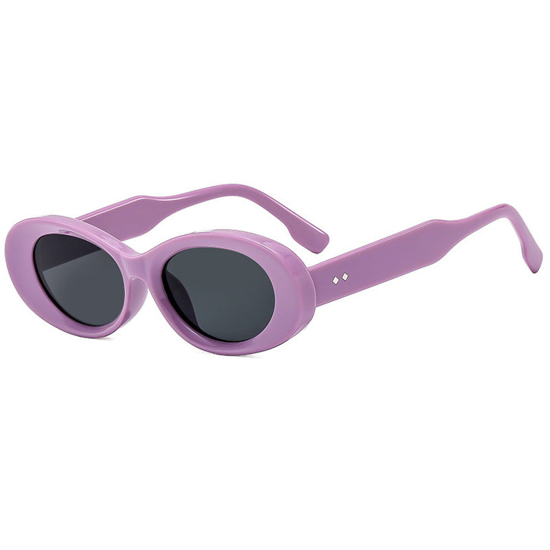Damen modische Sonnenbrille im eleganten Retro-Stil Karnz