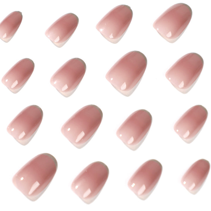 Elegante Gel-Nagelverlängerungen mit transparenten Spitzen Karnz