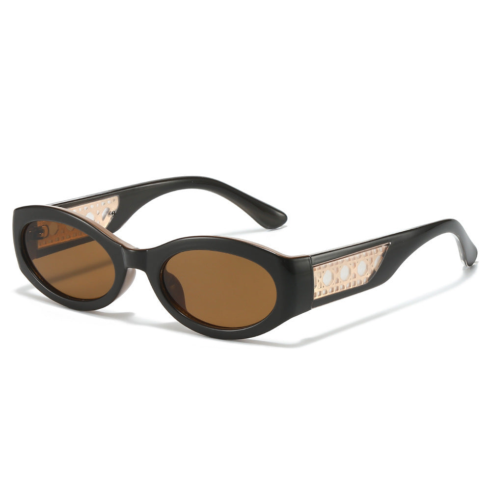 Vintage-inspirierte Katzenaugen-Sonnenbrille Karnz 1787812507