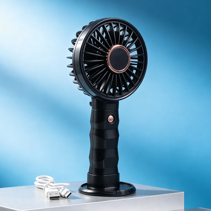 Damen Tragbarer Handventilator mit ergonomischem Griff und leistungsstarker Luftstromtechnologie Karnz