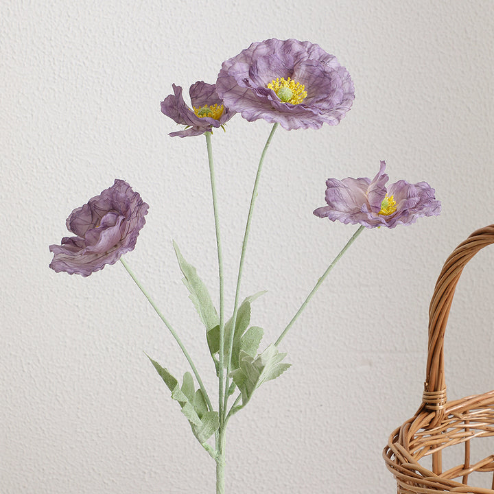 DamenEleganter Kunst-Mohnblumenstrauß Karnz