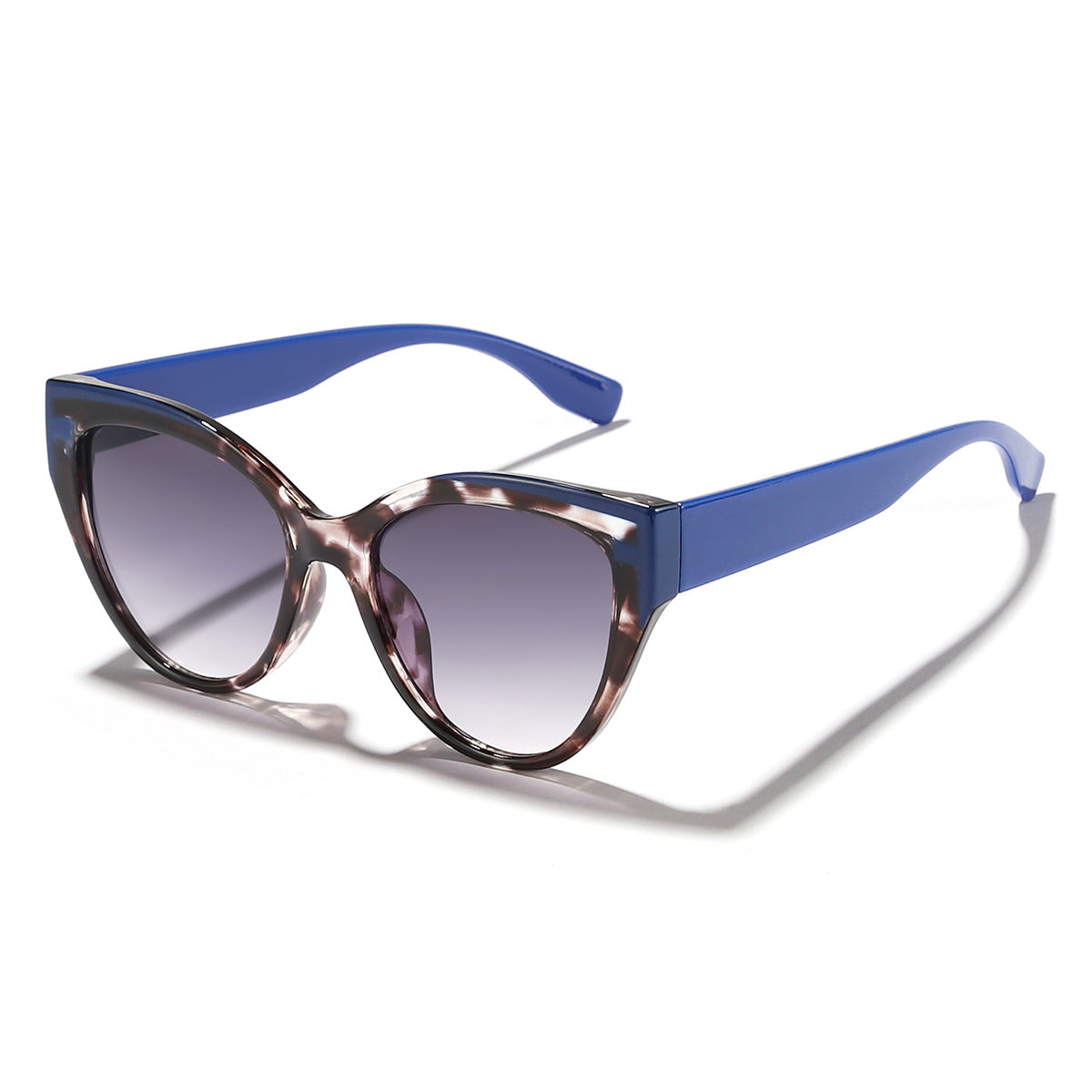 Damen trendige Katzenaugen Sonnenbrille mit hochwertigem Rahmen Karnz