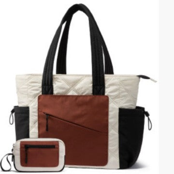 Stilvolle und Funktionale Tragetasche mit Separater Kosmetiktasche Karnz