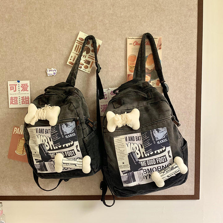 Trendiger Grafik-Schüler Rucksack Karnz