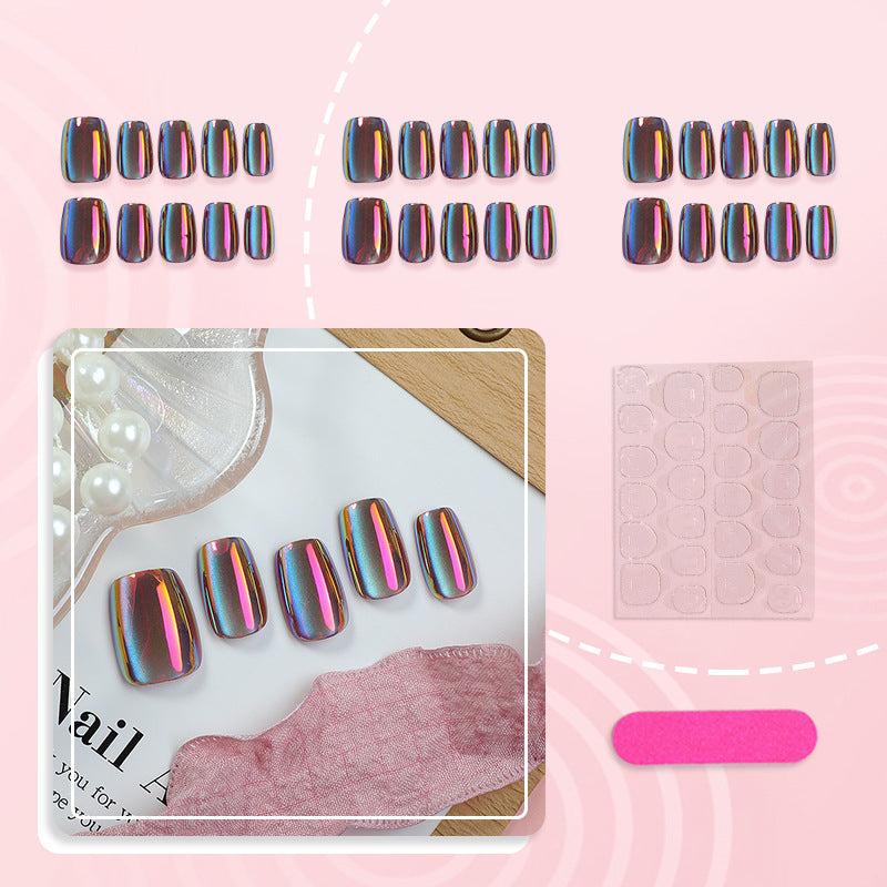 Reflektierendes Press-On-Nagel-Set Karnz