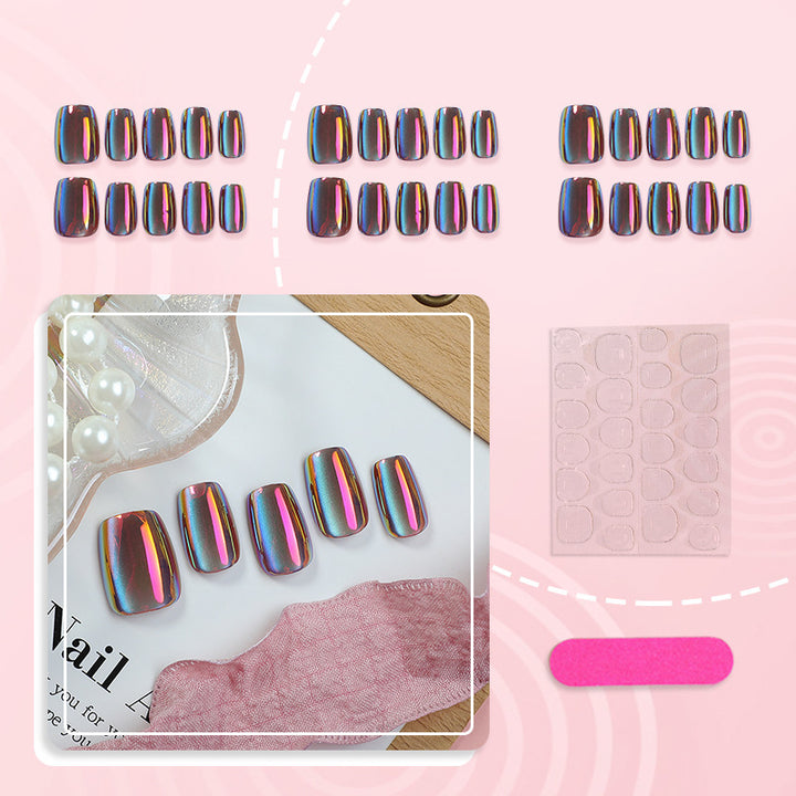 Reflektierendes Press-On-Nagel-Set Karnz