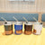 Damen stilvolle Edelstahl-Trinkbecher mit Holz-Applikation Karnz
