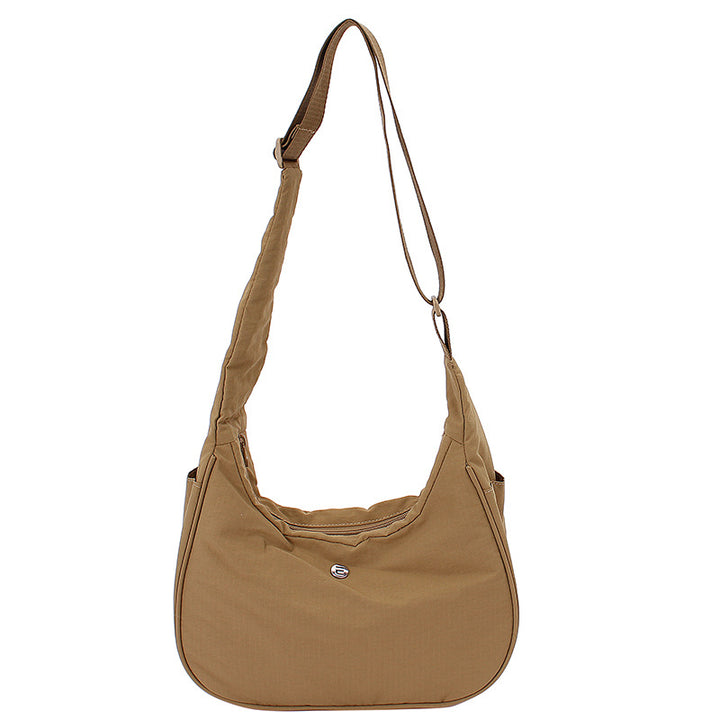 Leichtes weiches Stoff-Schultertasche Karnz