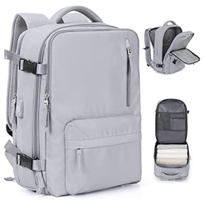 Multi-Fach Stilvoller Reise-Rucksack Karnz