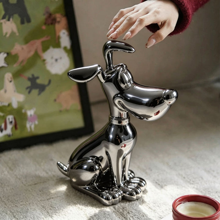 Dekorative Hundefigur für die Inneneinrichtung