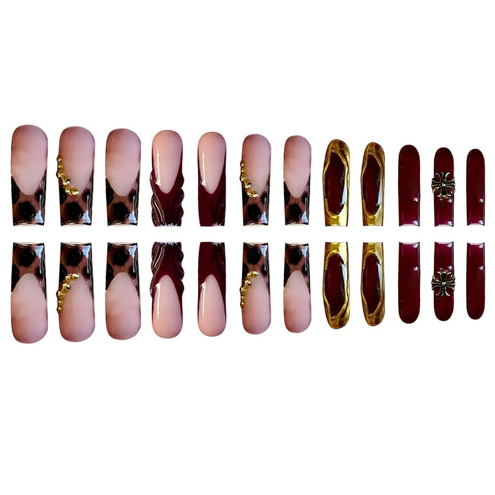 Glamorous Stiletto Press-On Nail Art Set Karnz