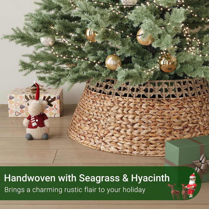 Handgewebter Dekorativer Weihnachtsbaumrock Karnz