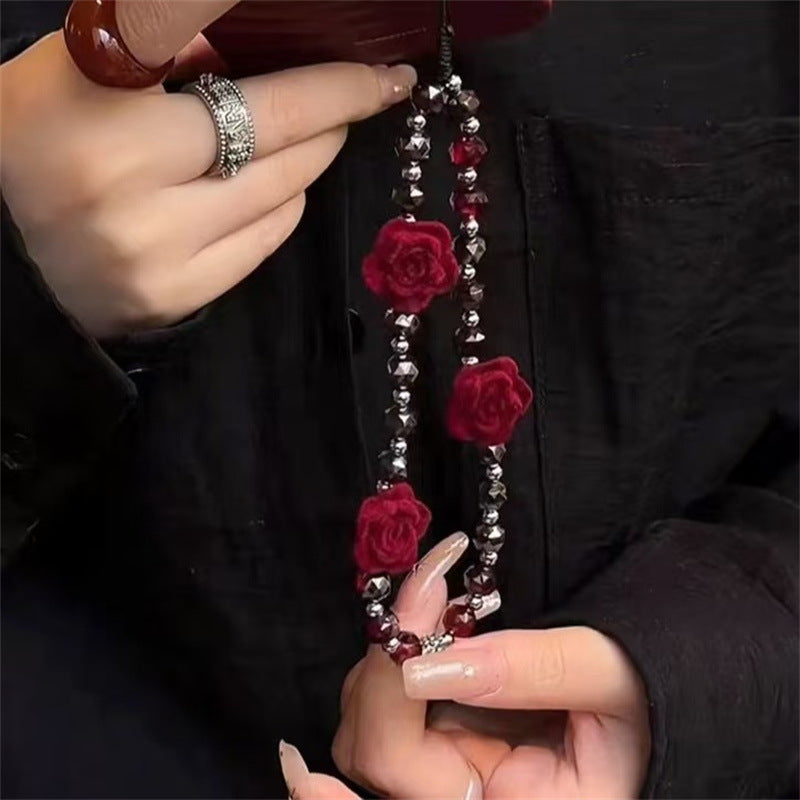 Florale Charm Telefon Lanyard Karnz